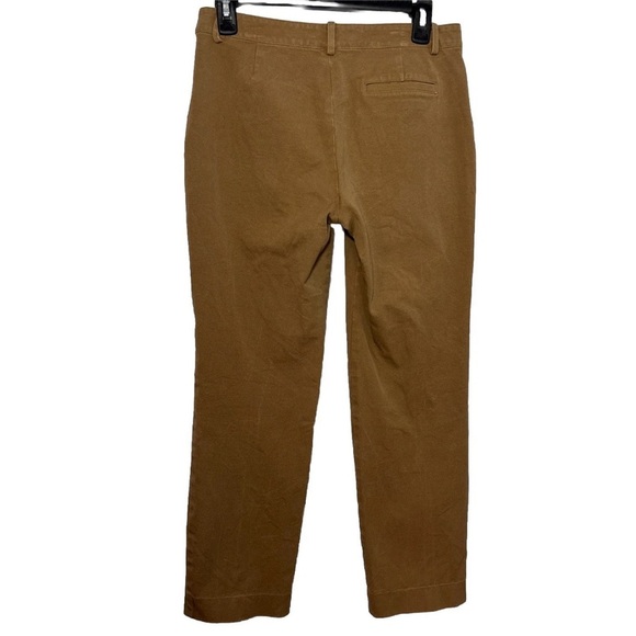 Lauren Ralph Lauren Women's Caitlin Brown Chino Pants, Size 2P - Picture 2 of 9